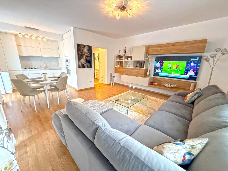 2 camere lux PARC Residence, totul NOU, etaj1 cu lift, centrala, masina de spalat vase, loc parcare