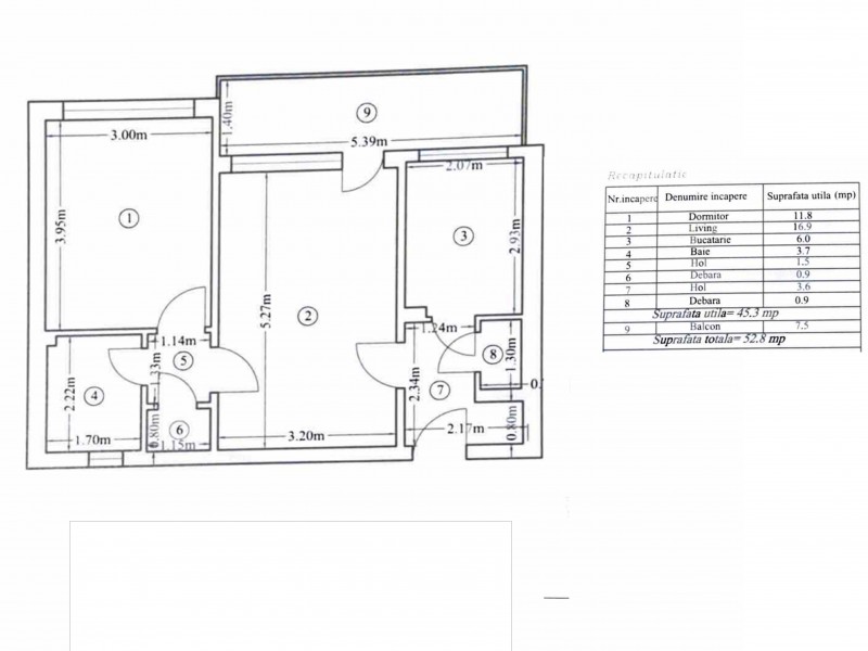 2 camere semidecomandate, Brazda lui Novac, F-uri, Complex NOU, 2 lifturi, boxa