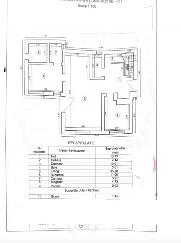 Casa de vanzare moderna, p+1, Ford - str. Stefan cel Mare - Diana, toate utilitatile