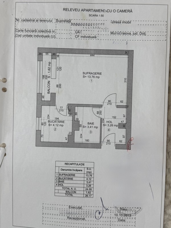 Garsoniera mobilata si utilata complet, Ciuperca - Spitalul1, P-uri