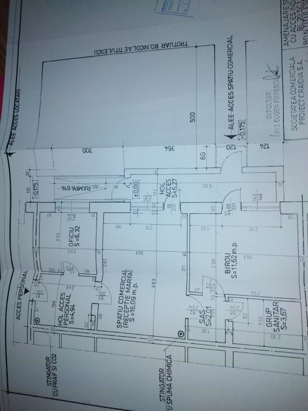 Spatiu comercial, 52mp, stradal, Calea Severinului langa Notar Defta, zona Geamuri - Billa