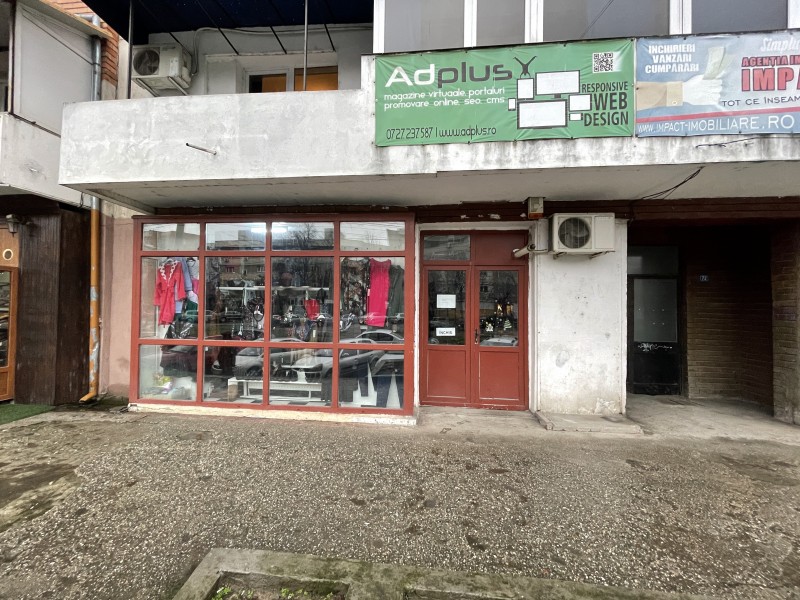 Spatiu stradal 45mp cu vad deosebit